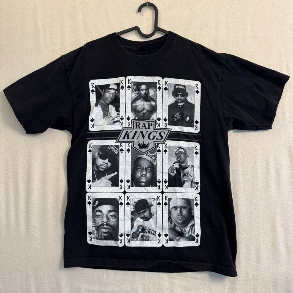 Vintage RAP Kings Hip Hop T-Shirt Size Size L.